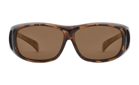 Fitover Overzetzonnebril Sonnen&amp;#x00fc;berbrille Casual Havanna 