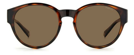 Polaroid fitover 9017 havanna sonnen brille