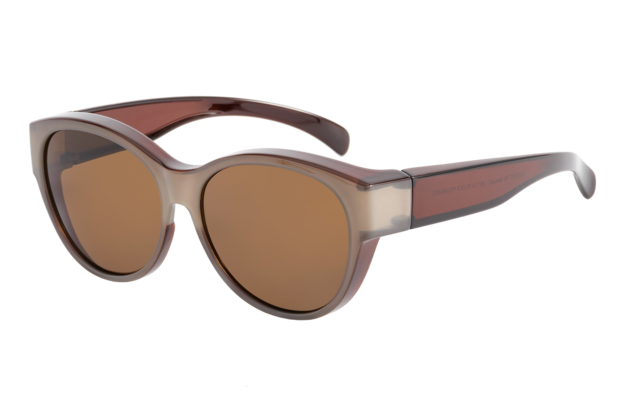 Overzet zonnebril VZ55 Brown Opal